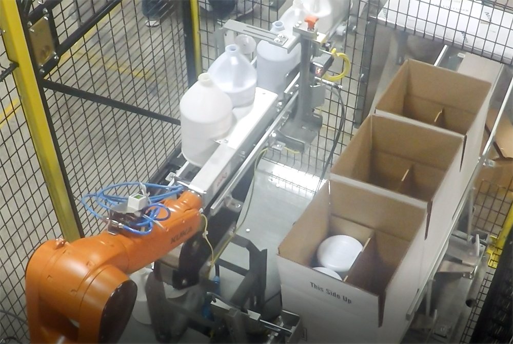 Single-Row RSC Box Loading - Inverted