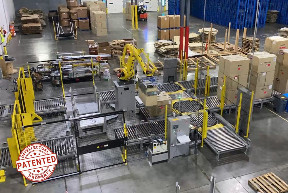 Automatic Gaylord and Tote Palletizing