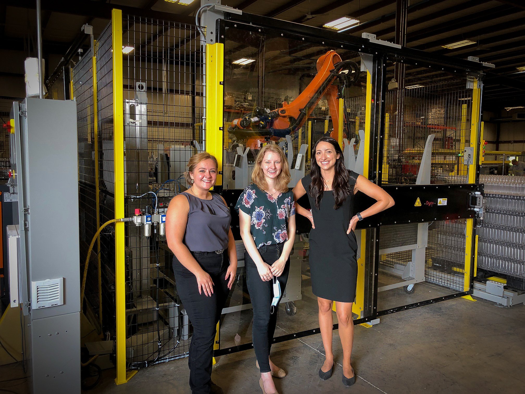From left: Susan Cook, Applications Engineer; Caitlin Kalsbeek, Applications Engineer; Janelle Holloman, Asst. Engineering Manager